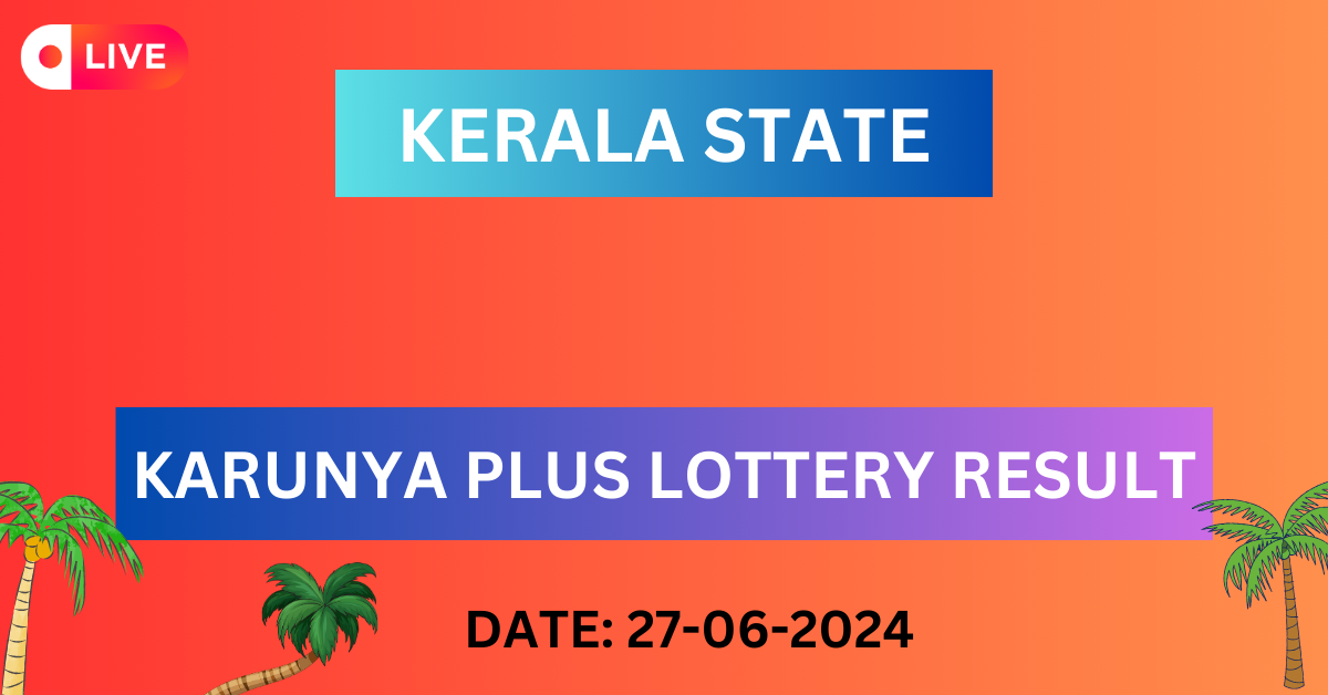 KARUNYA PLUS LOTTERY RESULT