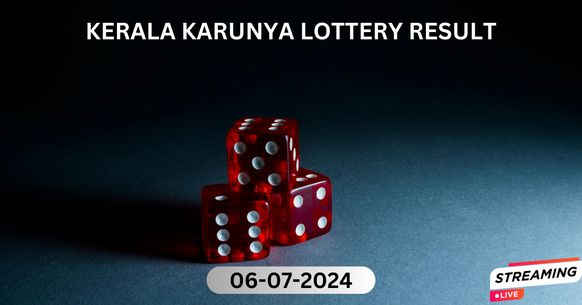 KERALA KARUNYA LOTTERY RESULT TODAY