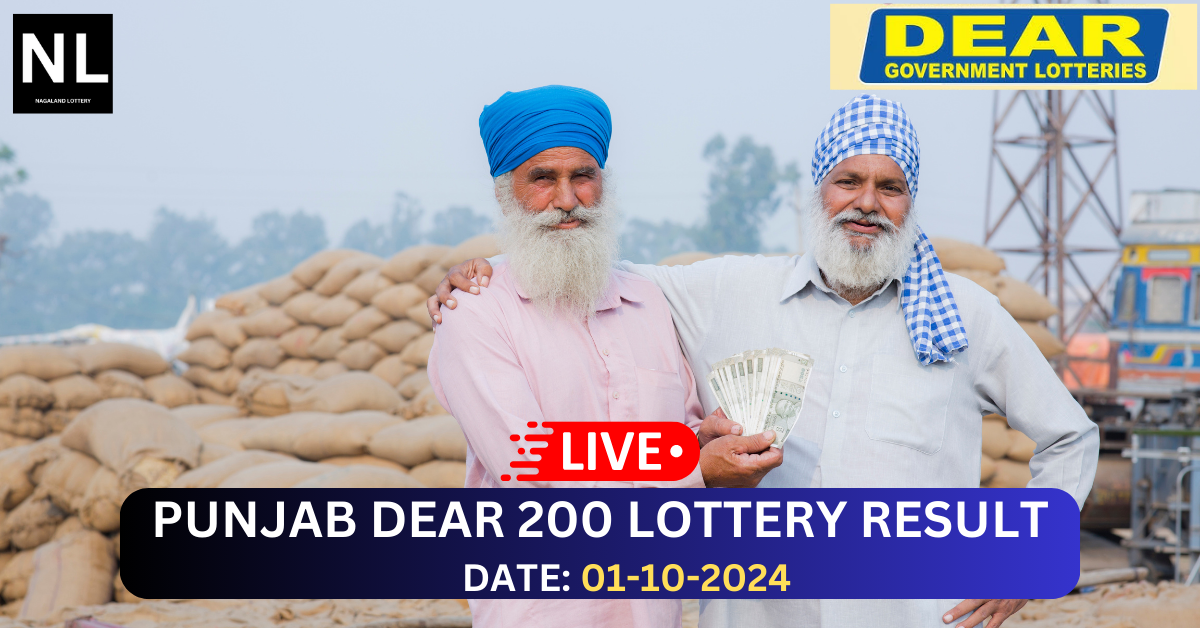 punjab state dear 200 monthly lottery 2024