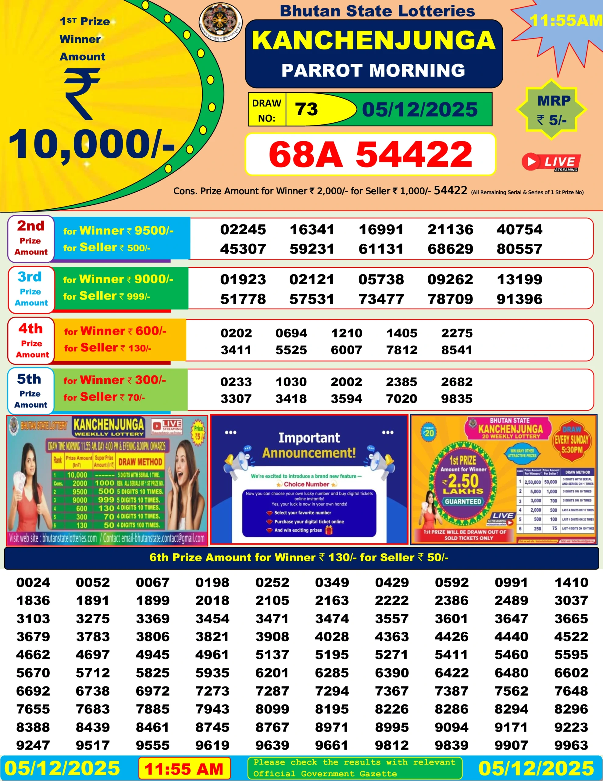 BHUTAN LOTTERY